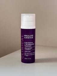 現貨 Paula’s Choice 0.3% Retinol + 2% Bakuchiol Treatment 30ml 寶拉珍選0.3%視黃醇+2%補骨脂酚精華