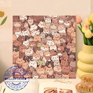 Digital Oil Paint By Numbers Canvas Frame Number Painting Room Wall Living 20cm Decor V9r4