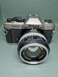 Nikon FM10 連原廠Nikkor-S Auto 50mm f1.4 原廠改Ai