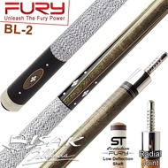FURY BL-2 CUE - STE LOW DEFLECTION RADIAL BILLIARD STICK BILIAR STIK - LUX MN