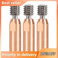 3Pcs  All Metal Bi-Metal CR10-Crazy Heat Break Throat for  3 V2  5 -10S Pro Hotend for 3D Printer