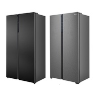 Hisense Side By Side Refrigerator Inverter Fridge 660L Peti Sejuk Peti Ais Side By Side 冰箱 RS708 Ser