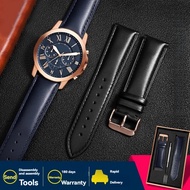 For FOSSIL Cowhide Watch Strap for Men FS5061 FS5237 ME3052 FS4835 Quick Release Calfskin Waterproof