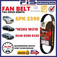 FIS Gaido Fan Belt Mercedes Benz W203 W210 E240 E280 Air Cond Alternator Power Steering Belt 6PK2390