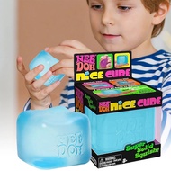 NeeDoh Nice Cube - Nice Ice Baby perfect for little hands to grasp, squeeze, and smush