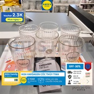 IKEA Set of 4 and set of 6 Ikea VARDAGEN glass cups