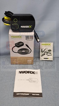 📦全新現貨發售📦 WORX威克士 - WA7300 接駁MAKER-X所有主機系列型號專用開關綫 (🟢通用WORX威克士20V綠色鋰電池 及 KRESS卡勝20V鋰電池)