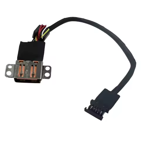 For LENOVO Yoga 3-1470 80JH 80KQ DC Power Jack Cable With Magnet DC30100P400 DC30100P300 5C10H35647