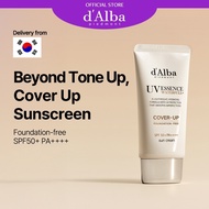 [Official] d'Alba Waterfull Cover-Up Foundation Free Sunscreen 50ml, Vegan, SPF 50+ PA++++, Sun Bloc