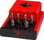 《響音音響專賣店》REBEL 6BQ5真空管後級擴大機(精裝版)-紅 高雄 音響 黑膠