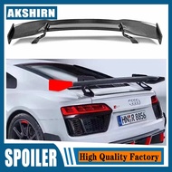 R8 GT Style Carbon Fiber Auto Car Rear Trunk Spoiler Wing for Audi R8 GT Wing 2017 2018 2019 2020