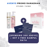 AVENYS RAMADHAN SET ROSE + VITALICIA WHITE ( FREE 2 SAMPUL RAYA )