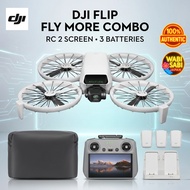 DJI Flip Fly More Combo 4K Camera Drone with RC 2 Screen Controller, 48MP, 3 Batteries, 31-Min Fligh