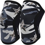 Knee Sleeves (1 Pair), 7mm Compression Knee Braces for Squats,Weightlifting,Powerlifting,Cross Train