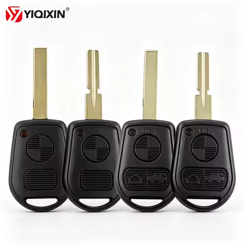 Replacement Remote Car Key Shell Case For BMW E31 E32 E34 E36 E38 E39 E46 Z3 2/3 Button Uncut HU92 H