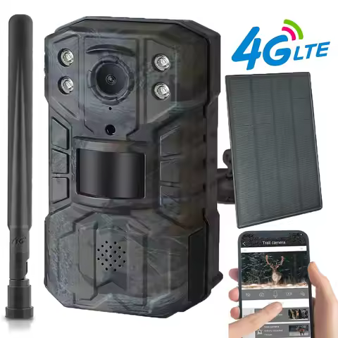 H2 4G LTE APP Wireless Wildlife Hunting Trail Camera 2.7K HD 14MP Infrared Night Vision Telescope PI