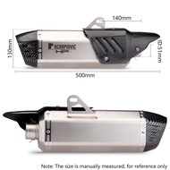 Z400 R3 R1 R6 PCX125 Ninja400 S7 with protective cover 51mm motorcycle exhaust system muffler