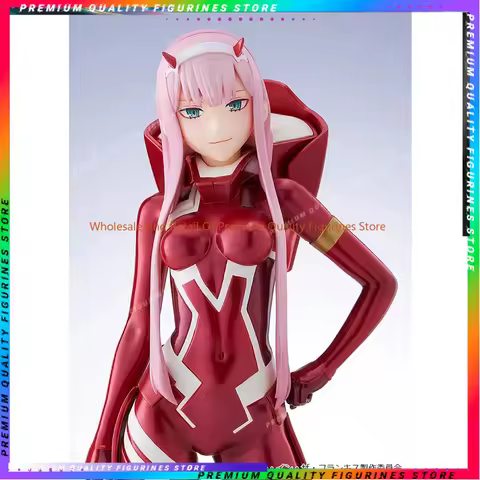 In Stock Original GSC POP UP PARADE DARLING in The FRANXX Zero Two Pilot Suit Ver. Anime Action Figu