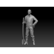 MINIATURE OF SCALE FIGURE 1/64 new workers 4