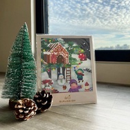 擦拭布/拭鏡布/眼鏡布/超細纖維/聖誕系列-薑餅屋