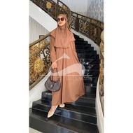 Khadijah Hijab French Khimar French Khimar/Abaya Set French Khimar/Gamis Women Umrah Hajj/Abaya Set 