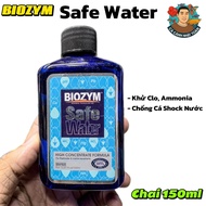 150ml bottle of Biozym Safe Water Solution to remove chlorine, ammonia and heavy metals for aquarium