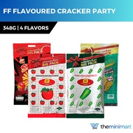 FF Crispy Flavoured Cracker Party Size 348g – Tasty Snack, Tomato, Spicy, Seaweed, Paprika Flavors