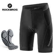 ROCKBROS 4XL Cycling Pants Foam Padding Gel Pants Short Underwear Men's Cycling Sports Shorts Quick 