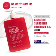 We Are Feel Good Inc. :Signature Sunscreen Lotion SPF 50+ โลชั่นกันแดดสูตรซิกเนเจอร์ SPF 50+ ขนาด 40