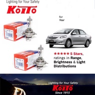 Koito H4 Headlight Bulb for Toyota Vios NCP93