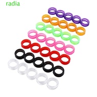 RADIANTZAP Shears Ring Circle thinning Silicone Pet Shears Grooming Hairdressing Fit For Shears Shea