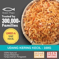 Ocean Papa Udang Kering Kecil Gred A (160G) / Small Dried Shrimps