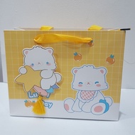 3D Animal Lucky Fabric Ribbon Paper Bag DAY Gift Gift Bag/ GM-Z777
