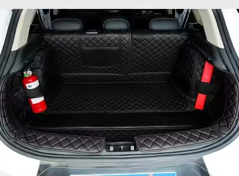 Full Coverage Custom Trunk Mats For ZS HS 4 MULAN MG 5 R Interior Details Car Accessories Carpet