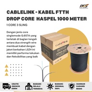 CABLELINK 1 CORE 3 WIRE - FTTH Drop Cable Haspelan 1000m