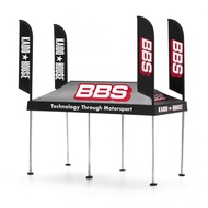 Mini GT KHMG199 1/64 Kaido House BBS Tent V1 For Diecast Scale Model Car