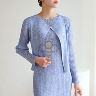 ∏ Aiden001 Average Size Summer Pleated High Drape Floral Printing And Dyeing Temperament Commuter Ca