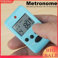 Electronic Metronome Clip  Pocket Metronome Portable Tempo Metronome Loud Sound Digital Metronome Vi