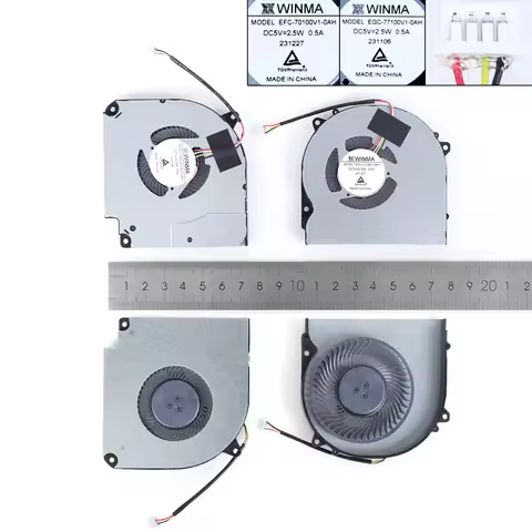 Laptop Cooling Fan for Gigabyte G5 KD MD GD Gigabyte G7 MD GD Aorus 7 SB KB MB CPU+GPU