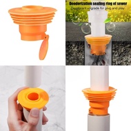 Washing Machine Drain Hose Cap Cover Plug Anti-Rat Anti-Odor Sewer Pipe Sealer Insert Backflow Trap