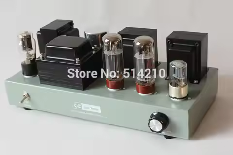 NEW 6n9p push EL34 class A tube amplifier Handmade Scaffolding finished lamp amp JBH EL34CYfinished 