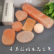Salt Soap Oval Salt Soap Himalayan Massage Stick Crystal Rose Salt Hot Compress Massage Stone Natura