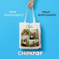 TOTEBAG [PACKAGE SET] STELLA H2H HEARTS2HEARTS I PC H2H I PHOTOCARD H2H I CARMEN I ALBUM H2H HEARTS 