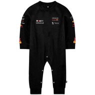F1 Enthusiast Racing Children Crawling Costume Jumpsuit For Year Olds 1-3