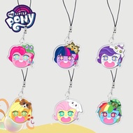 My Little Pony mobile phone chain pendant acrylic 3.2 cm Twilight Sparkle and Rarity Cute cartoon hi