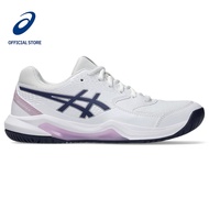 ASICS Gel-Dedicate 8 Women Tennis Shoes In White/Indigo Fog