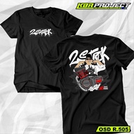T-SHIRT 2 STROK SHORT SLEEVE STREETWEAR MOTIF OSD R.505