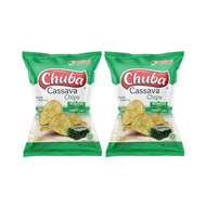 Chuba Cassava Chips Seaweed 120gr x2