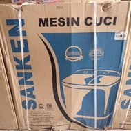 mesin cuci sanken 9kg 2 tabung