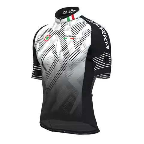 Bjorka New Summer Men's Short Sleeve Aero Cycling Jerseys Malloit Ciclismo Hombre Road Bicycle Mtb C